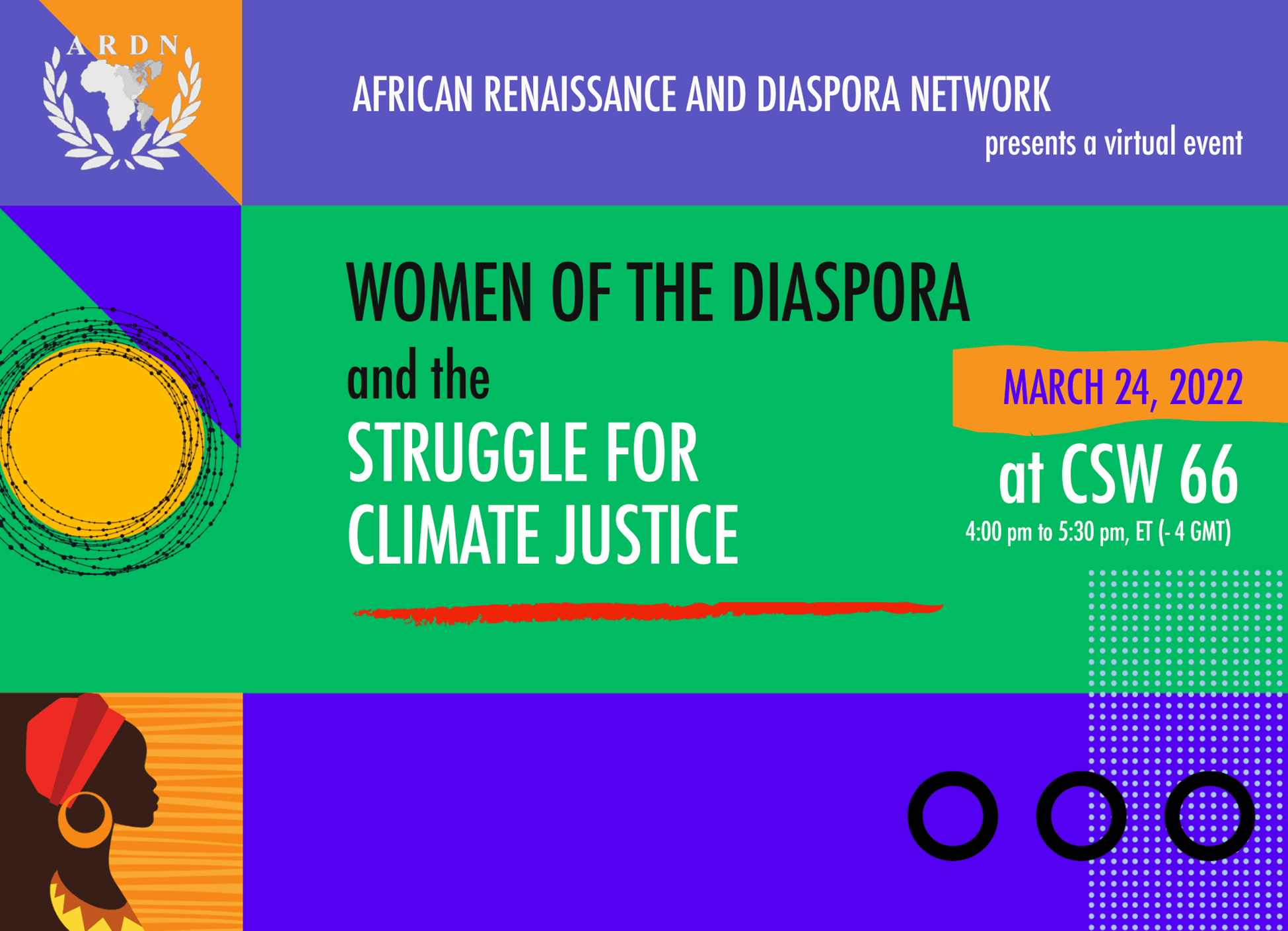 Fourth Women of the Diaspora Summit: The Struggle for Climate Justice